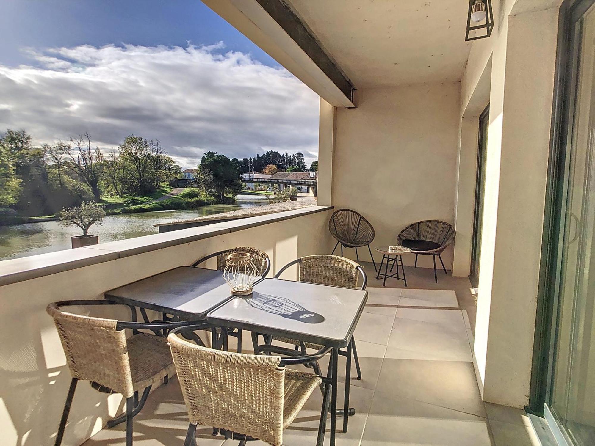 Le Canal - Appartement Avec Vue 4 Personnes La Redorte Ngoại thất bức ảnh